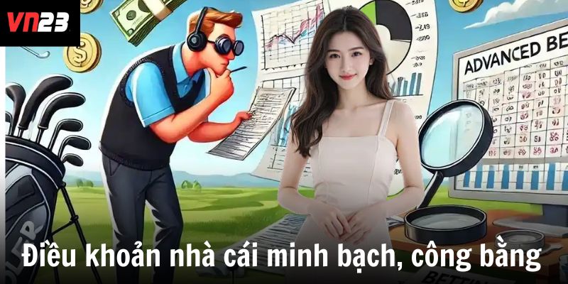 Điều khoản nhà cái minh bạch, công bằng